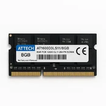 MEMORIA DDR3L 8GB 1600MHZ ATTECH PORTATIL