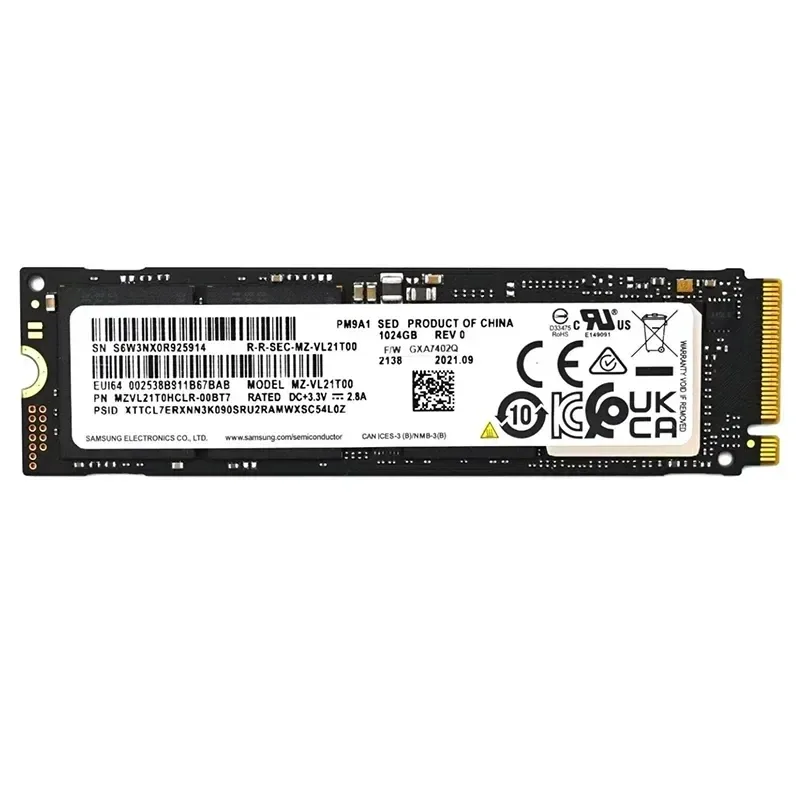SSD M2 NVME 2280 GENERICO 256GB PULL - OEM